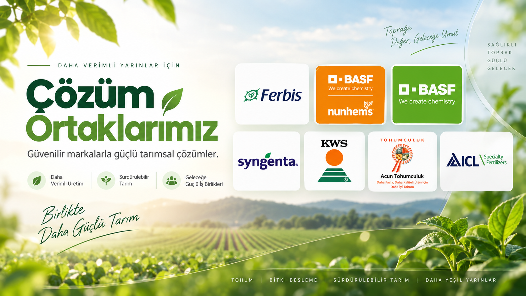 Çözüm Ortaklarımız